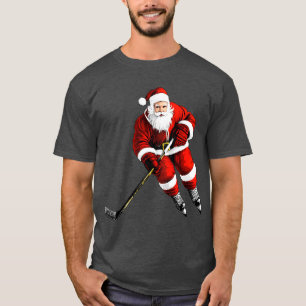 Ice hockey player Christmas T-Shirt