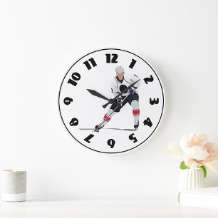 Ice Hockey Player Clock