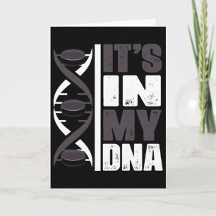 Ice Hockey Player Dna Card