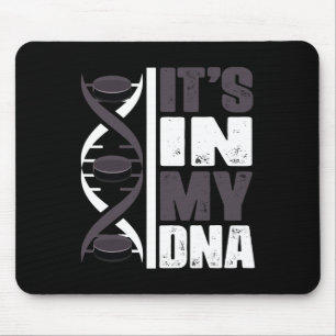 Ice Hockey Player Dna Mouse Pad