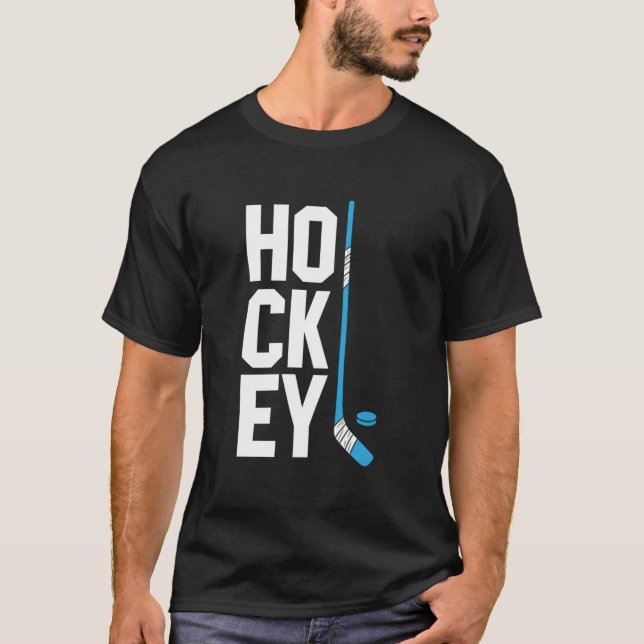 Ice Hockey Player Hockey Son Hockey T-Shirt (Front)