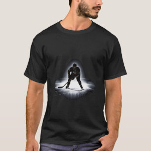 Ice Hockey Player Hockey Stick Goalie Goalkeeper T-Shirt