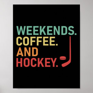 Ice Hockey Player Mens And Womens Poster