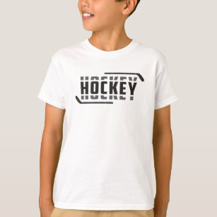 Ice Hockey Player Stick Puck Team Funny Gift Idea T-Shirt