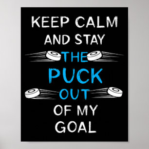 Ice Hockey Puck Play Ice Hockey Winter Team Sport Poster