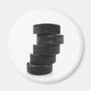 Ice hockey pucks... magnet