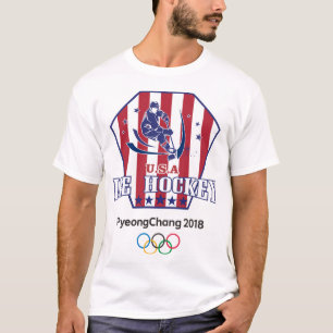 ice hockey pyeongChang 2018 usa T-Shirt