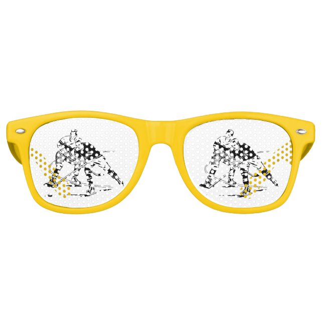 Ice hockey retro sunglasses (Front)