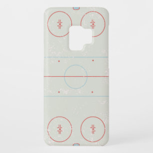 Ice Hockey Rink Distressed Style Graphic Case-Mate Samsung Galaxy S9 Case