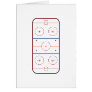 ice hockey rink graphic