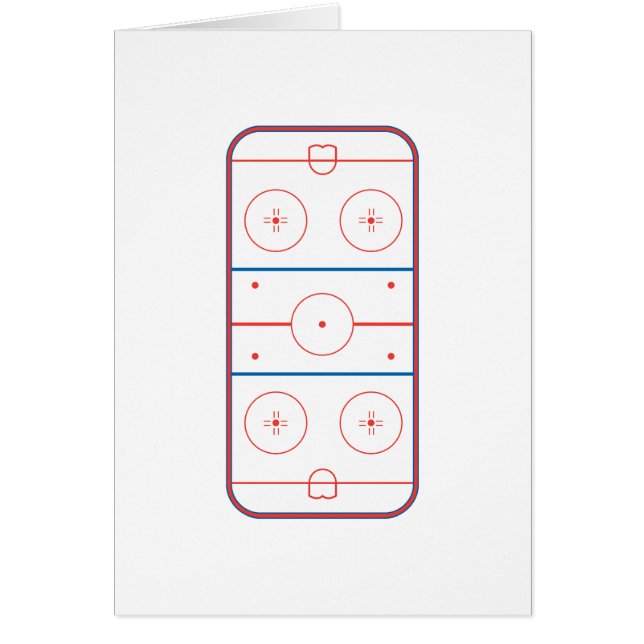 ice hockey rink graphic (Front)