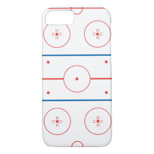 ice hockey rink graphic Case-Mate iPhone case