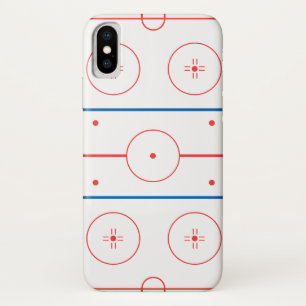 ice hockey rink graphic Case-Mate iPhone case