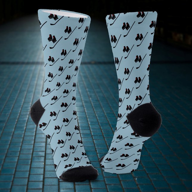 Ice Hockey Skates & Stick - your colour choice Socks (Creator Uploaded)