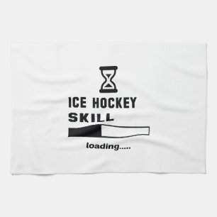 Ice Hockey skill Loading...... Tea Towel
