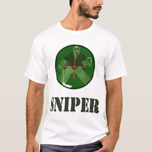 Ice Hockey Sniper T-Shirt with Name & Number