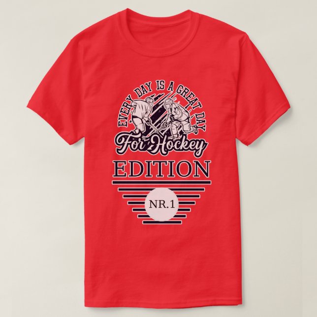 Ice Hockey T-Shirt (Design Front)