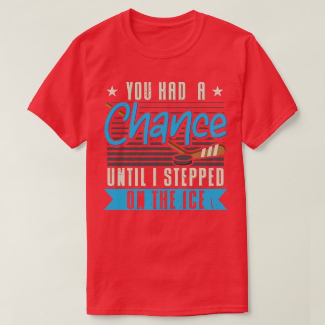 Ice Hockey T-Shirt (Design Front)