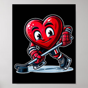 Ice Hockey Team Kids Boys Girls Men Women Mom Dad Poster