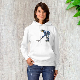 Ice Hockey Time Womens Hoodie