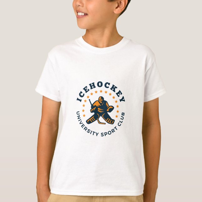 Ice Hockey University Club Tee (Front)