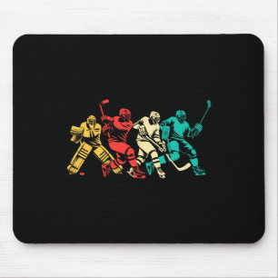 Ice Hockey Vintage (2)  Mouse Pad