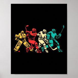 Ice Hockey Vintage (2) Poster