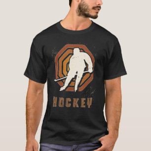 Ice Hockey Vintage Retro Classic Sport Love T-Shirt