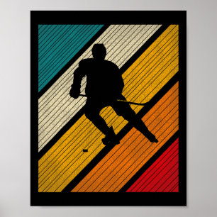 Ice Hockey Winter Sport_retro Vintage For Hockey P Poster