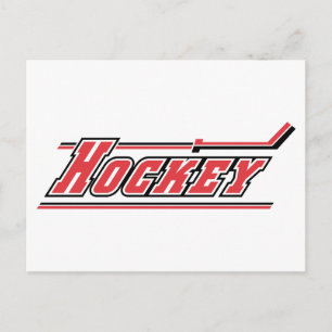 Ice Hockey Winter Sports Gifts Postcard