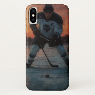 Ice Hocky Player at Sunset Case-Mate iPhone Case