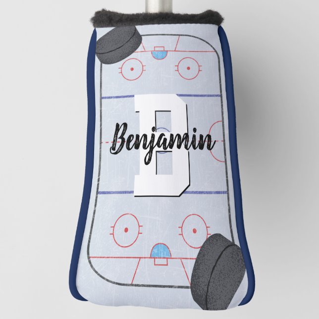 Ice Hokey Fans Putter Golf Head Cover (Rotate 90)