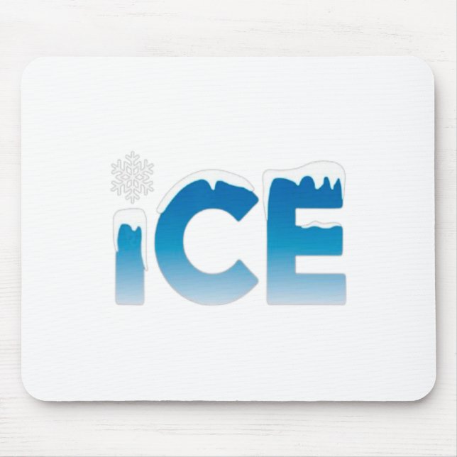 Ice Ice Ba  Mouse Pad (Front)