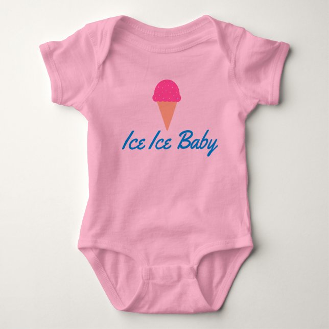 Ice Ice baby jumpsuit (Front)