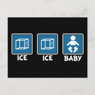Ice Ice Baby Postcard