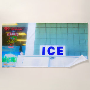 Ice Ice... Beach Towel
