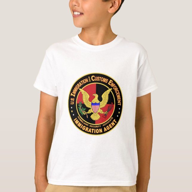 ICE - Immigration & Customs Enforcement T-Shirt (Front)