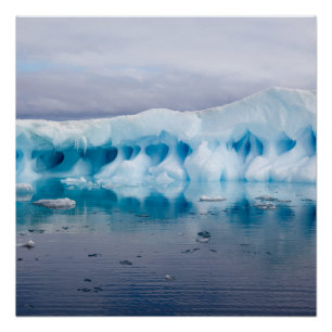 Ice in Antarctica Poster