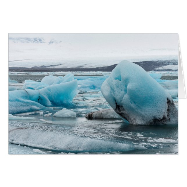Ice In Glacial Lagoon Jokulsarlon (Front Horizontal)