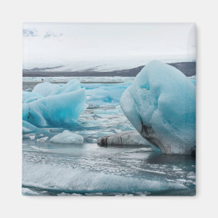 Ice In Glacial Lagoon Jokulsarlon Magnet