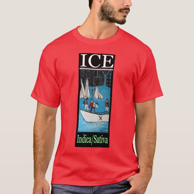 ICE INDICA SATIVA T-Shirt (Front)
