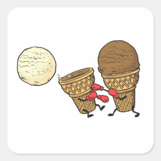 Ice Kick Baby Sticker