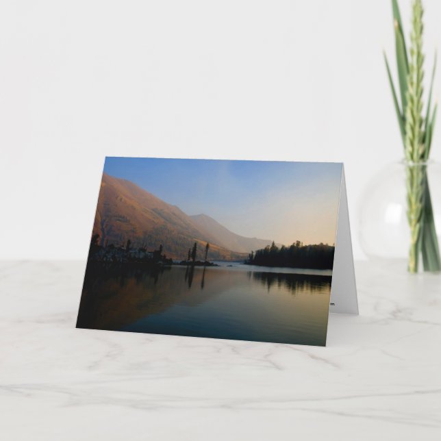 ICE LAKE: October Morning Card (Front)