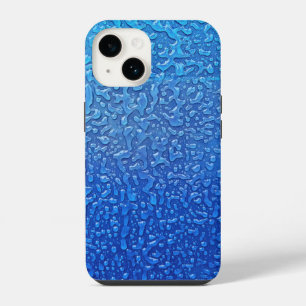 Ice On Blue Metal iPhone 14 Case