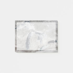 Ice On The Great Lakes, United States. Post-it Notes