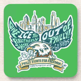 ICE Out / Go Birds! Coaster Set