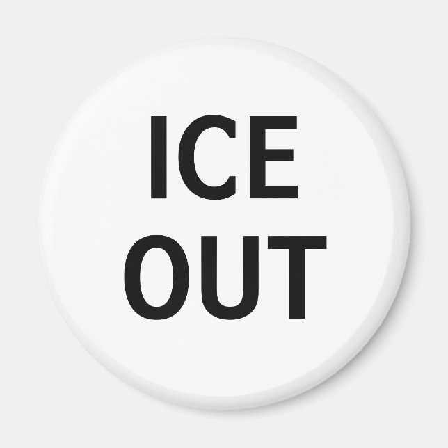 ICE OUT MAGNET (Front)