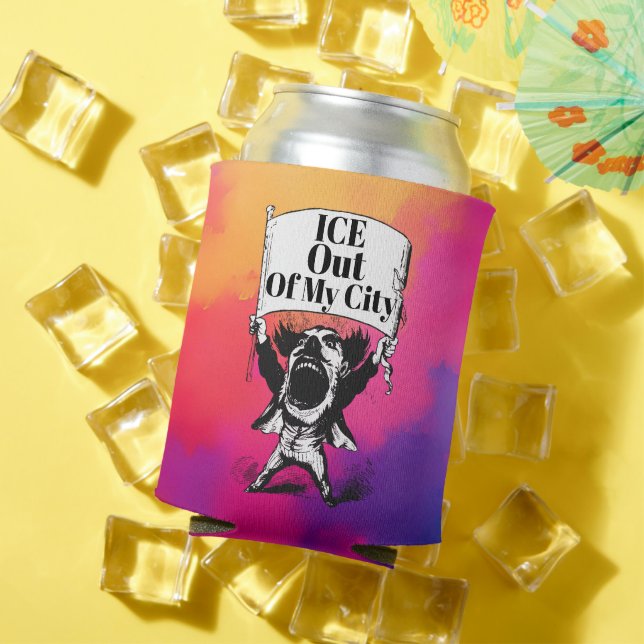 ICE Out of My City Can Cooler (In Situ Summer)