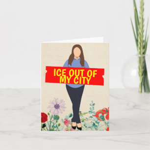 Ice Out of My City Greeting Card