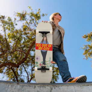 Ice Out of My City Skateboard